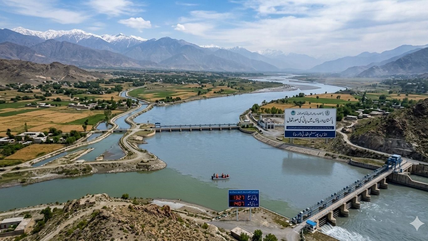 پاکستان دریاؤں میں پانی کی صورتحال، تربیلا، منگلا اور چناب میں پانی کی آمد و اخراج کے تازہ اعداد و شمار