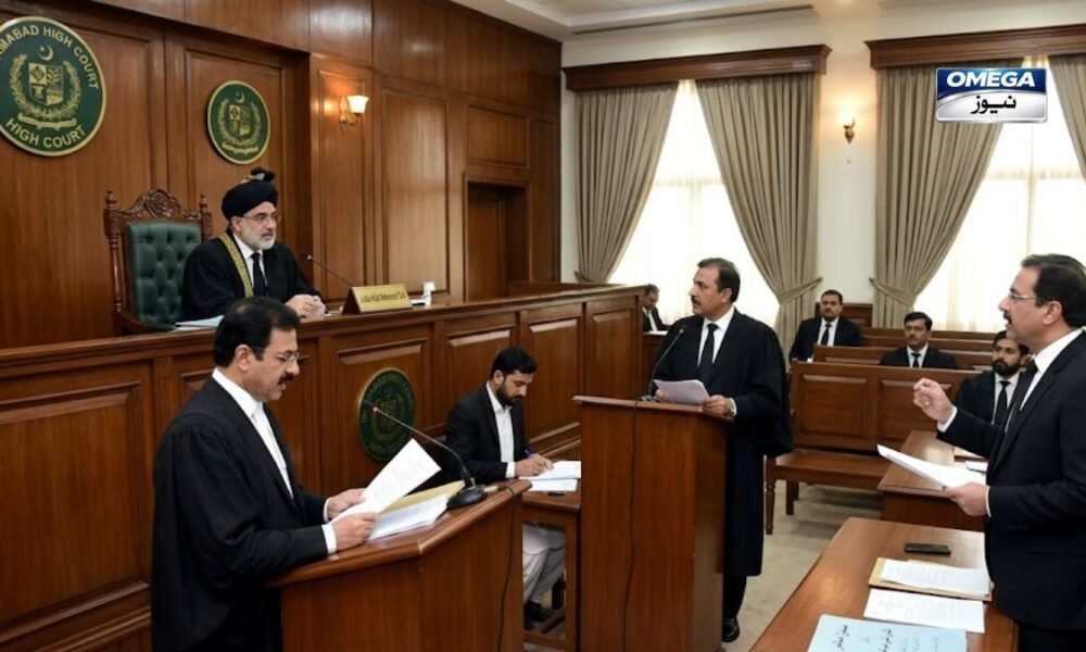 اسلام آباد ہائی کورٹ عمارت جہاں کچہری دھماکہ متاثرین کے معاوضے کی سماعت ہوئی