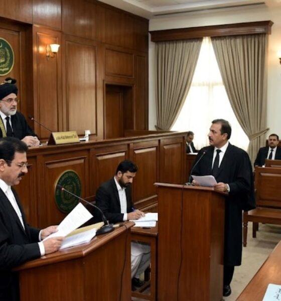 اسلام آباد ہائی کورٹ عمارت جہاں کچہری دھماکہ متاثرین کے معاوضے کی سماعت ہوئی